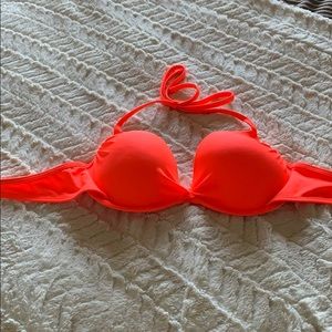 Coral Xhilaration bikini top